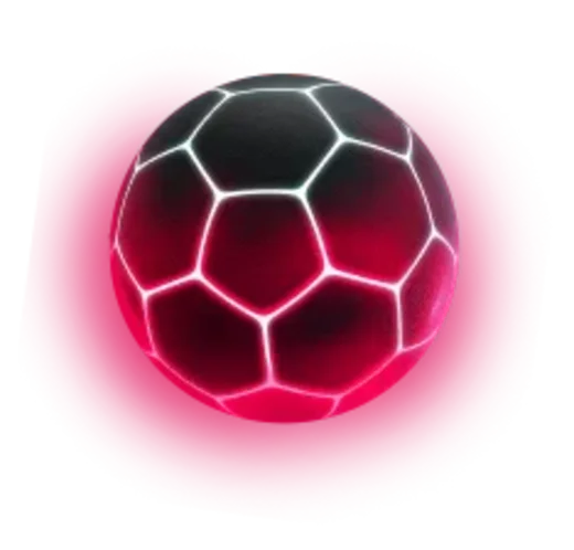 Ballon de football lumineux