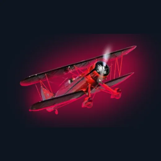 Avion Aviator rouge