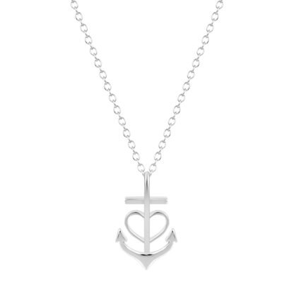 collier ancre argent. Bijoux createur