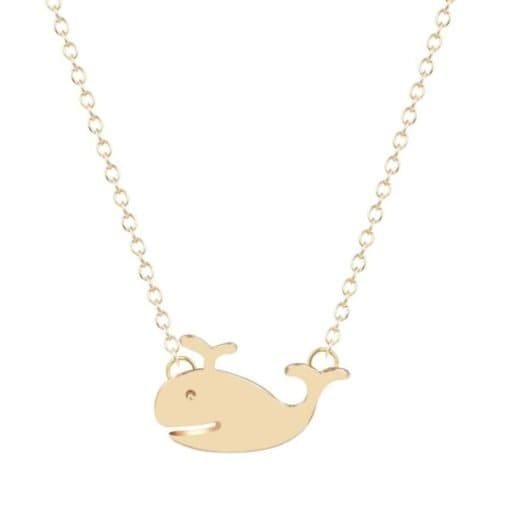 Collier De Chien En Acier Inoxydable Et Or 18K Pour Femmes Filles Pendentif Chiot Mignons Bijoux