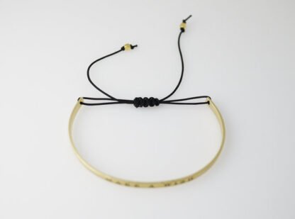 Bracelet porte bonheur manchette make a wish – Image 2