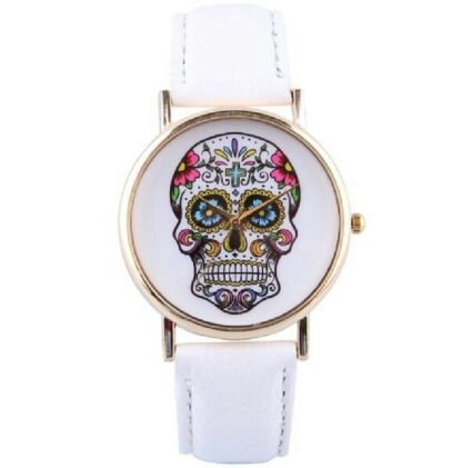 Montre fantaisie tete de mort