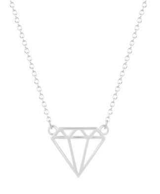 collier diamant argent -Bijoux créateur