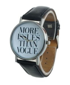 montre more issues than vogue