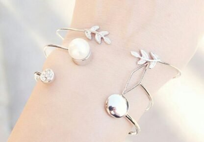 Bracelet perle argent tendance 2017