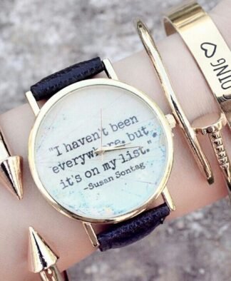 Montre tendance 2017 noire