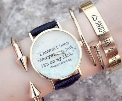Montre tendance 2017 noire