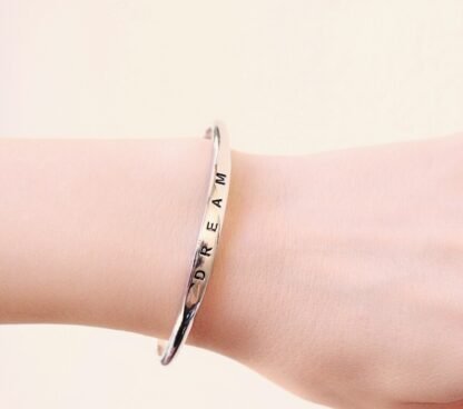 Bracelet jonc dream argent