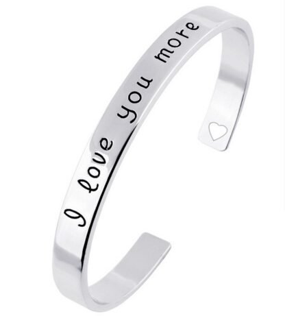 Bracelet love 2017 argent