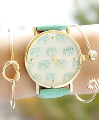 Montre fantaisie éléphant
