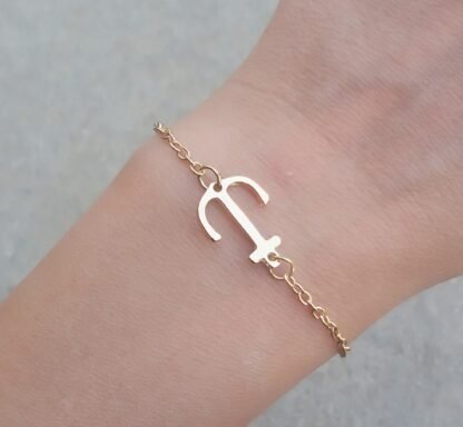 bracelet ancre or 2018.Idees cadeaux bijoux femme. Bijoux tendance 2017. Bracelet tendance 2017