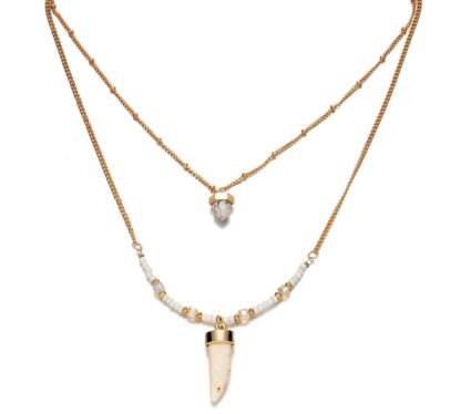 Collier tendance 2018 nacre. Idee cadeau femme