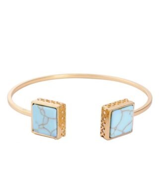 Bracelet géométrique turquoise 2018