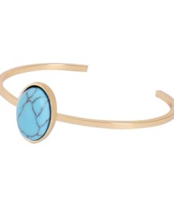 Bracelet géométrique turquoise Anne