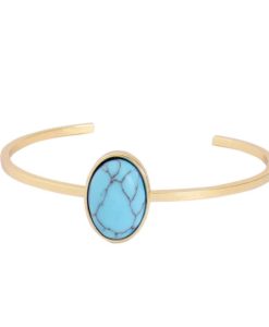 Bracelet géométrique turquoise Anne