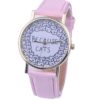 Montre "because cats" rose