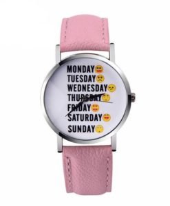 Montre originale cuir fille