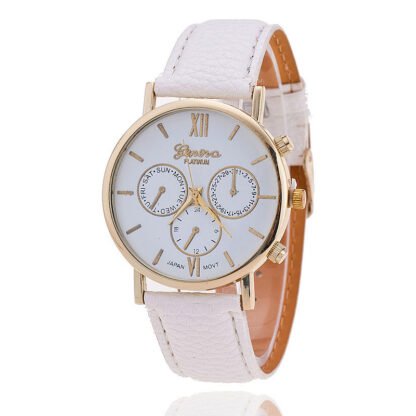 Montre Femme Cuir blanc 2018