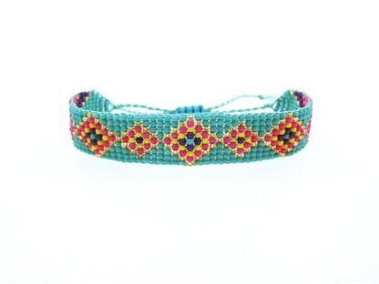 Bracelet bohème turquoise 2018
