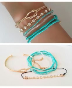 Ensemble de 6 bracelets tendance 2018