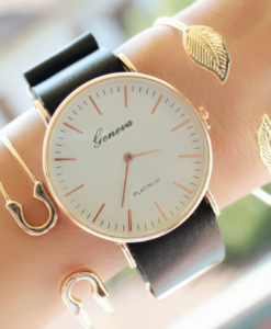 Montre cuir tendance hiver 2018