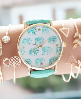Montre tendance 2018 elephants