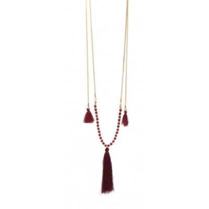 Collier pompon Swarovski tendance 2018