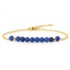 Bracelet cadeau femme- jade bleu