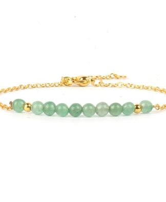 Bracelet cadeau femme- pierres jade