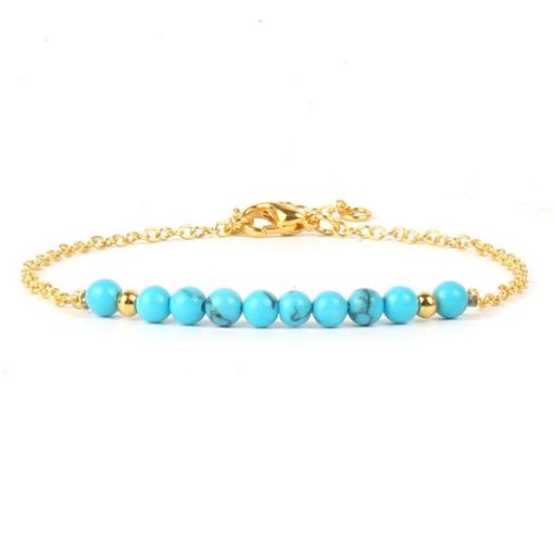 Bracelet cadeau femme turquoise