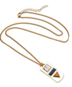 Idee cadeau bijoux Femme- Collier Marbre