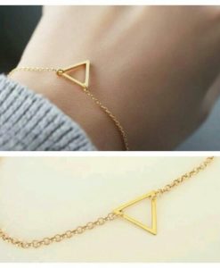 Idée cadeau femme- bracelet triangle