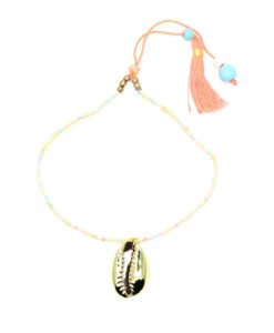 Bracelet coquillage perles