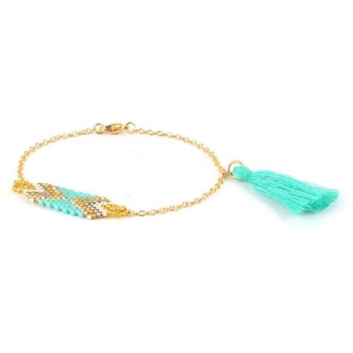 Bracelet perles Miyuki- idée cadeau femme