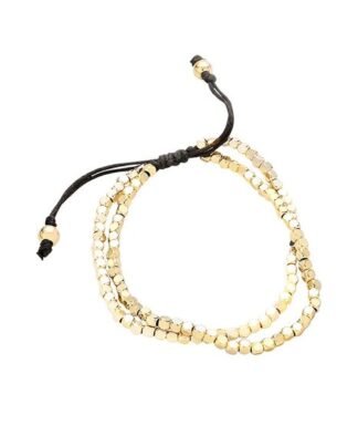 Idée cadeau femme- Bracelet perles cordon