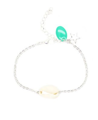 Idée cadeau- bracelet coquillage argent