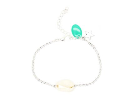 Idée cadeau- bracelet coquillage argent