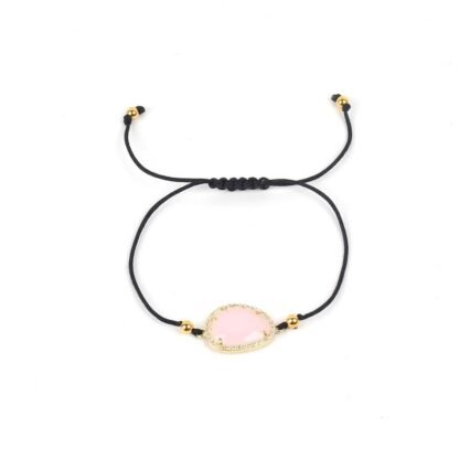 Idée cadeau femme-Bracelet cordon pierre