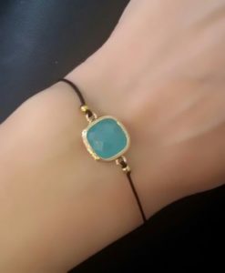 Idée cadeau femme-Bracelet pierre turquoise