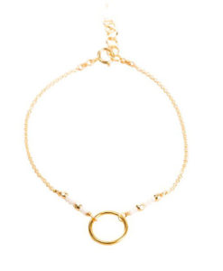 Idée cadeau femme-Bracelet cercle perles
