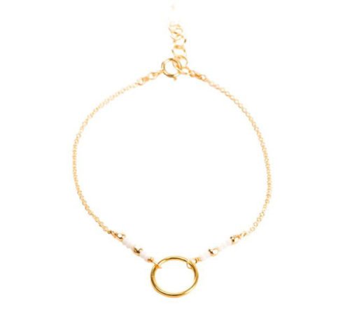 Idée cadeau femme-Bracelet cercle perles