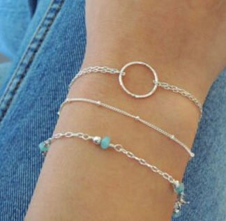 Bracelet multi rangs 2018 femme