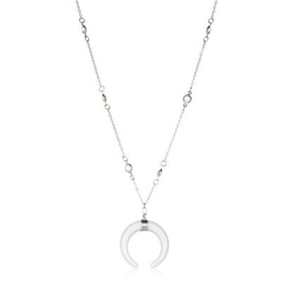 Collier fantaisie argent