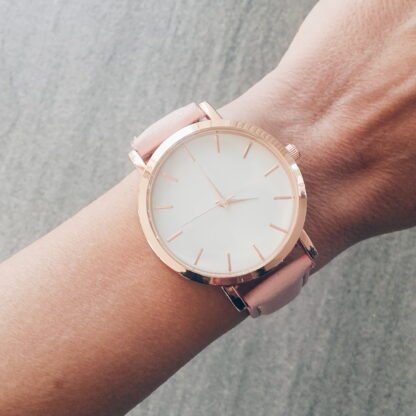 montre rose gold