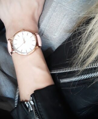 Montre tendance rose gold