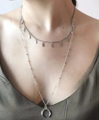 collier multirang argent 2018