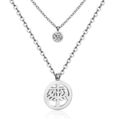 Collier multirang arbre de vie