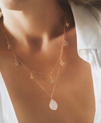 Collier tendance 2019 - etoiles