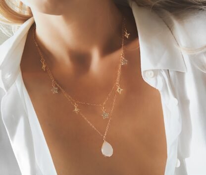 Collier tendance 2019 - etoiles