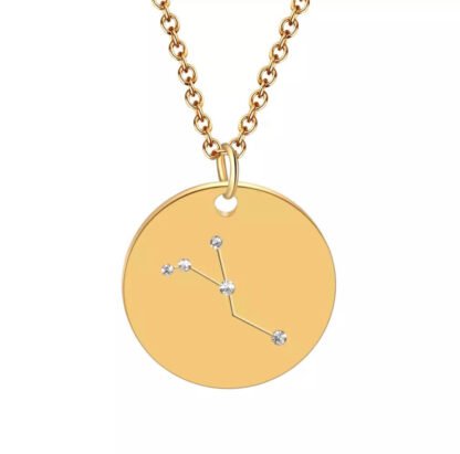 Collier constellation signe astrologique cancer